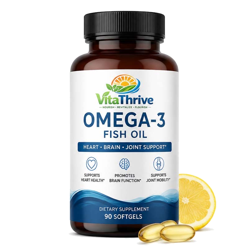 VitaThrive Omega-3 Fish Oil bottle